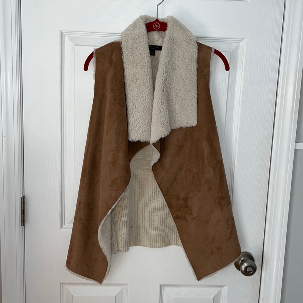 Fur Vest Sweater